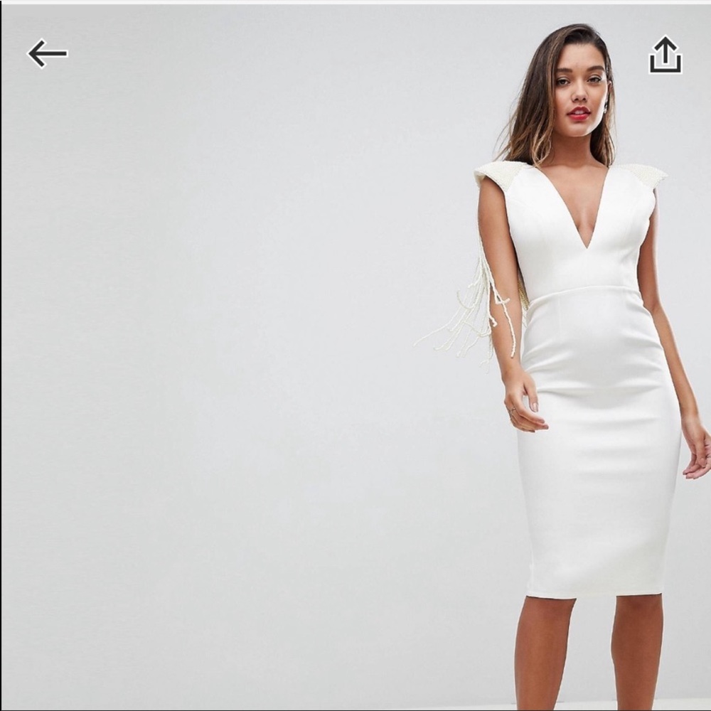ASOS white dress